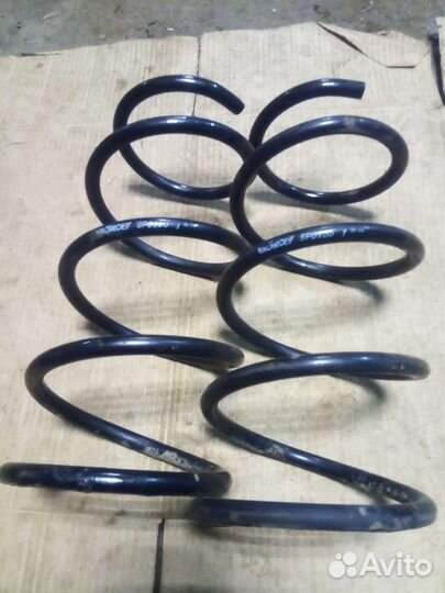 Пружина подвески передняя Рено сценик 1
