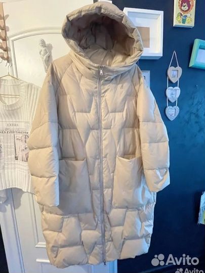 Демисезонный пуховик 44-46