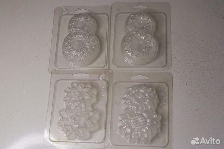 Формы для мыла пластиковые