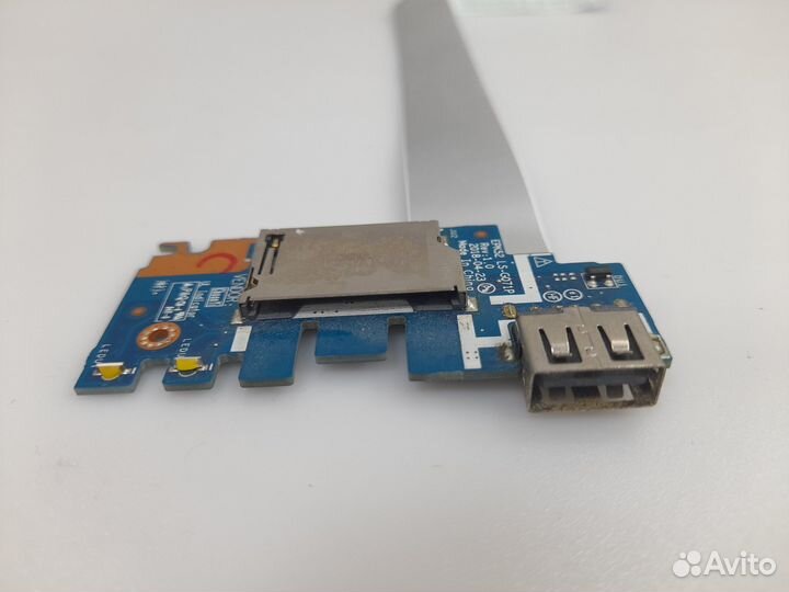 Доп. плата USB, картридера EPK52 LS-G071P Rev: 1.0