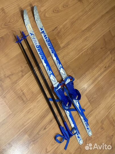 Беговые лыжи детские 120 см