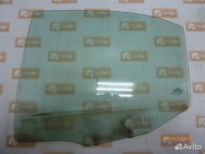 Стекло двери заднее левое Mitsubishi Carisma DA1A
