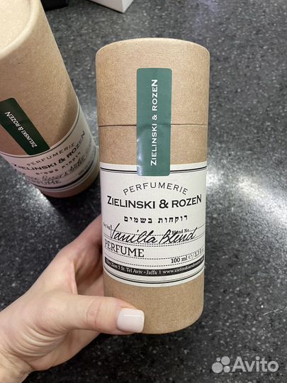 Духи zielinski & rozen vanilla blend