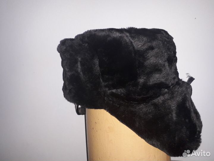 Зимняя шапка ушанка меховая мужская