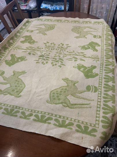 Одеяло детское шерстяное
