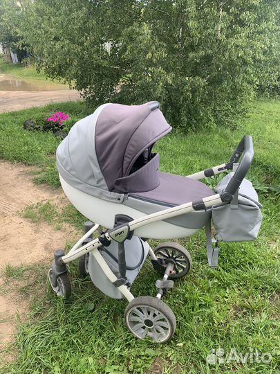 Коляска anex sport 3 в 1 серая