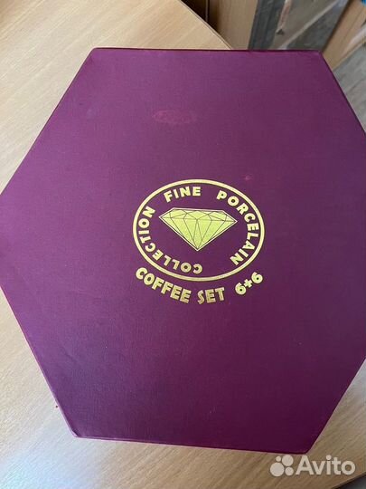 Кофейный сервиз 6+6
