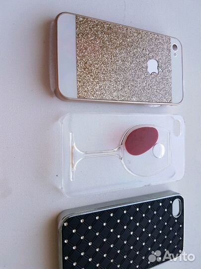 Чехлы на телефоны iPhone 4, 5