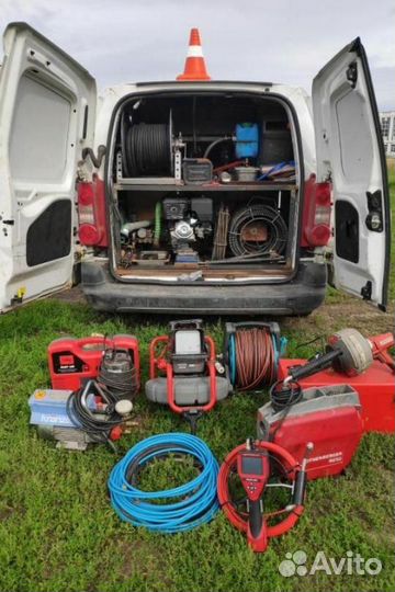 Прочистка канализации и устранение засоров