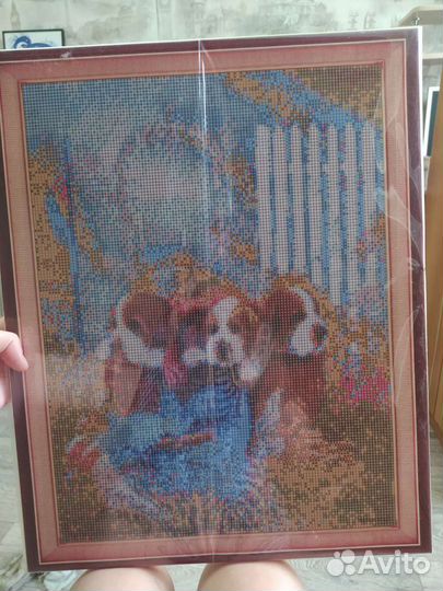 Картина стразами