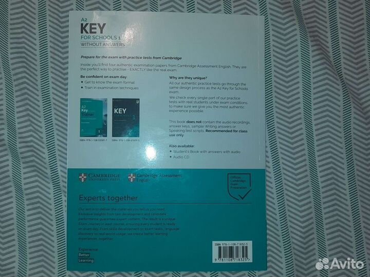 A2 Key for Schools 1 for the Revised 2020 Exam