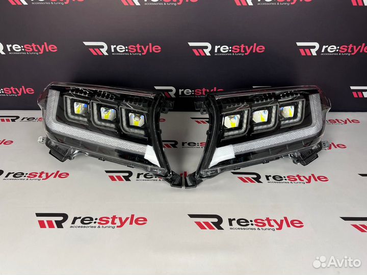 Фары Toyota Land Cruiser 200 2м 12-15 LED D1811