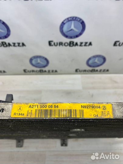 Радиатор кондиционера Mercedes W211