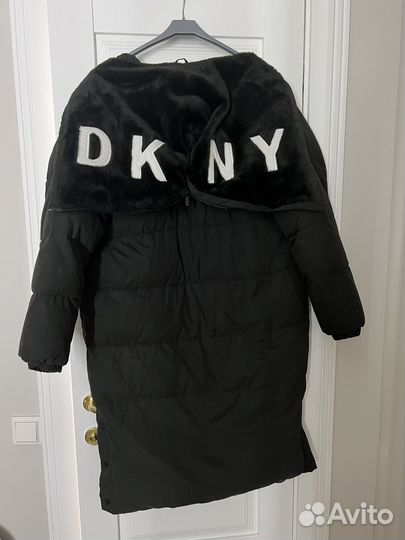 Пальто зимнее dkny девочке 16 лет