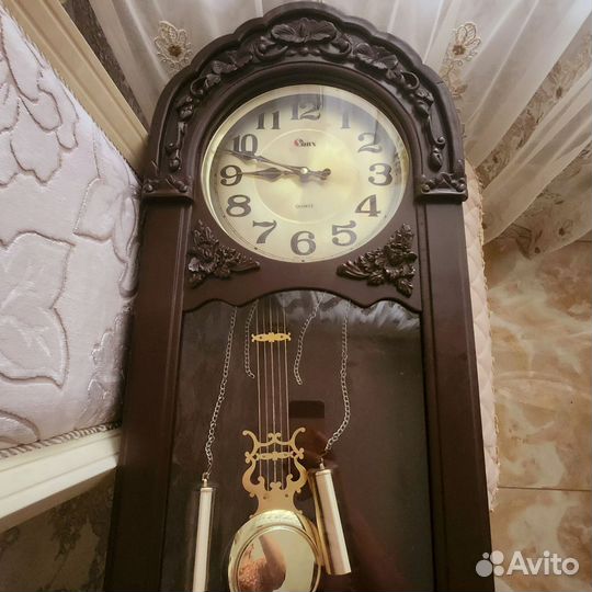 Часы настенные массив