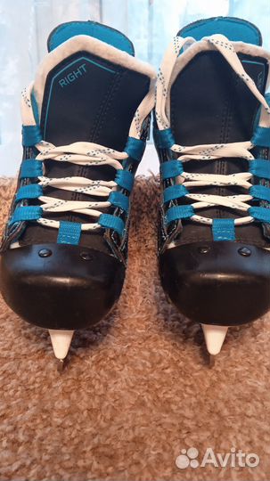 Коньки хоккейные детские Бауэр