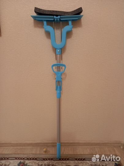 Швабра homeclub Mint с отжимом+сменная насадка