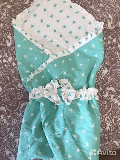 Конверт на выписку для мальчика зима