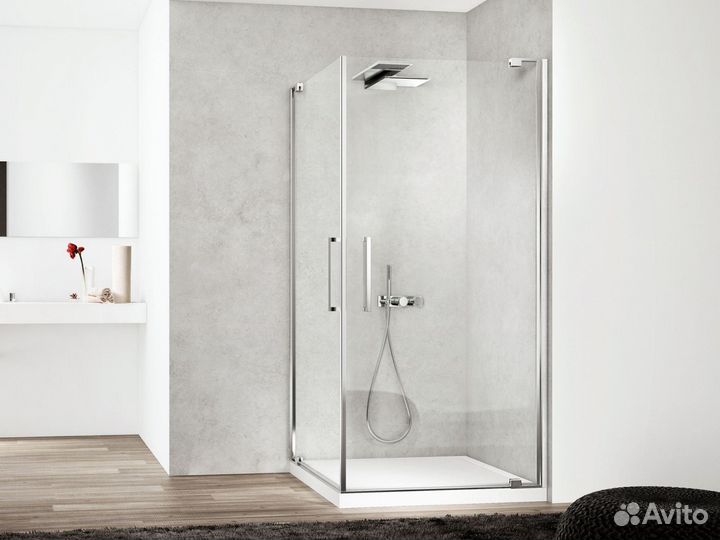 Стеклянная душевая под заказ