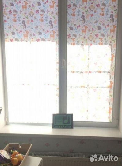 Кассетные рулонные шторы для детской J44454-M8094