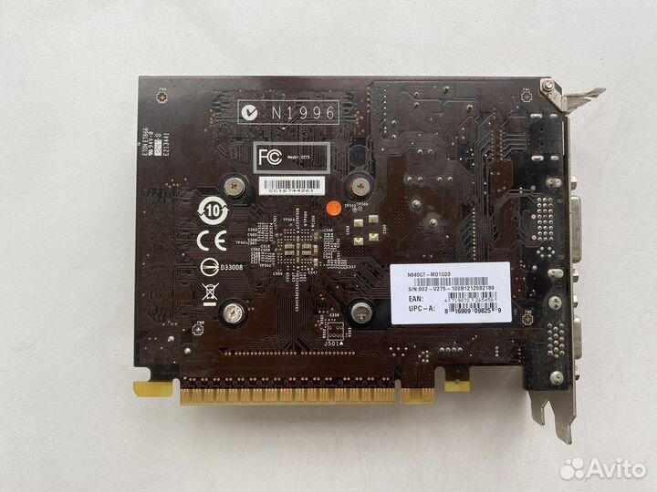 Видеокарта nvidia geforce gt 640, 1 gb