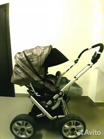 Коляска-трансформер 2 в 1 Gesslein-f6
