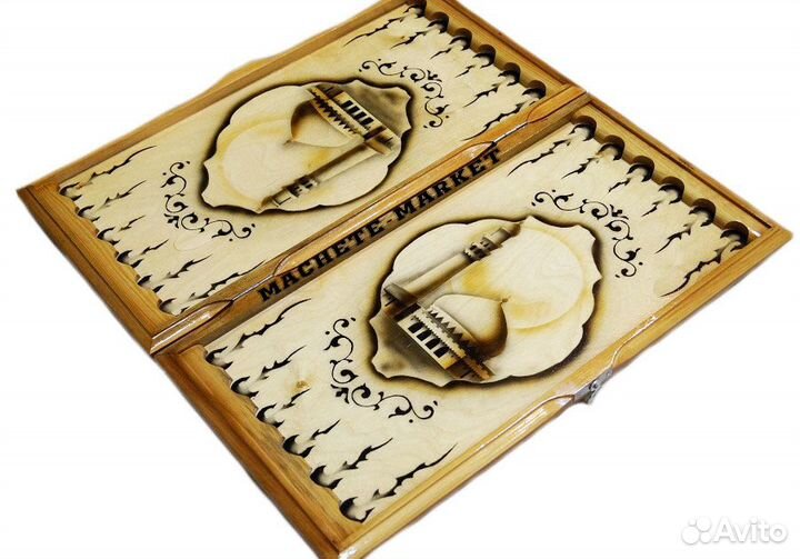 Нарды резные 
