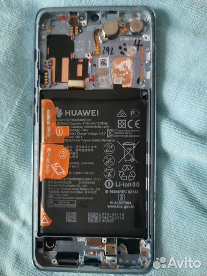 Рамка, батарея на Huawei P30pro