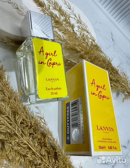 Тестер Duty Free Lanvin A Girl In Capri 25мл