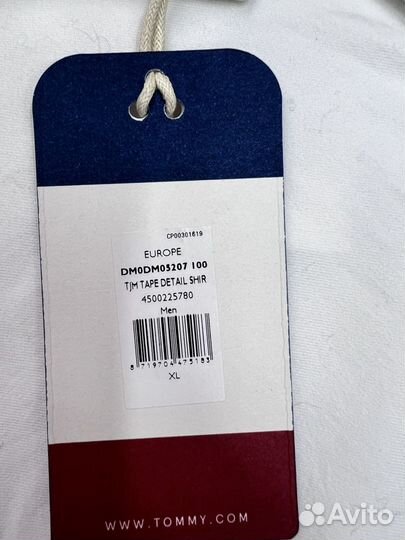 XL Новая Tommy Hilfiger Рубашка