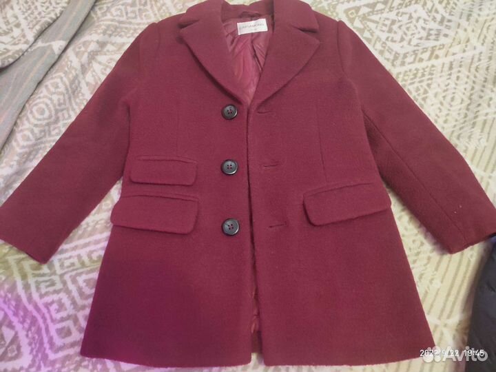 Пальто драп для девочки