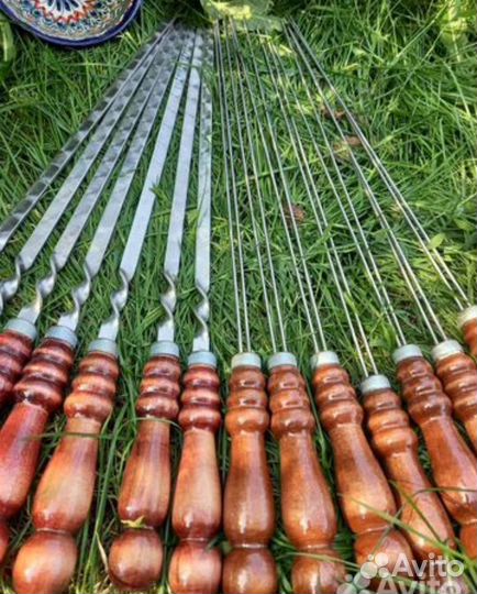 Шампура из нержавейки 40/45см