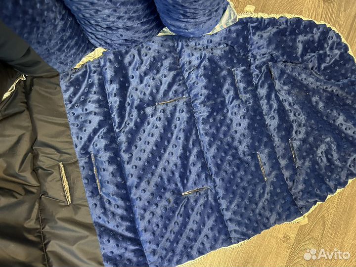 Зимний конверт в коляску