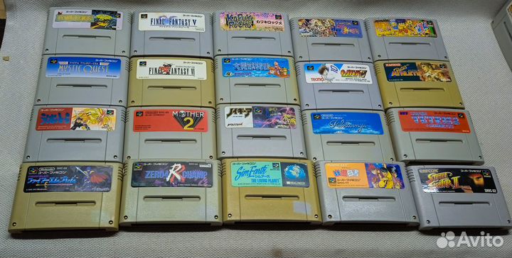 Игры для Nintendo Super Famicom