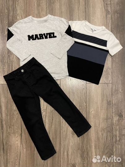 Вещи пакетом на мальчика 110 116