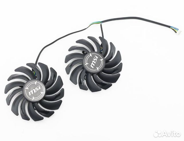 Двойной кулер для видеокарты MSI Armor