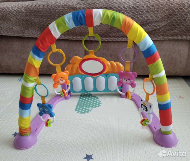 Развивающий коврик с пианино