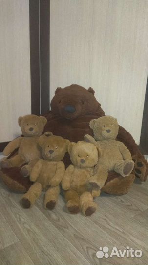 Мягкая игрушка IKEA Медведь,Панда djungelskog