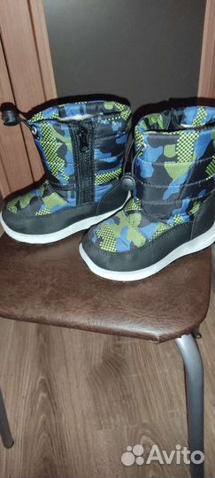 Сапоги дутики на мальчика