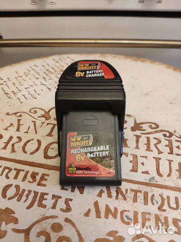 Блок и аккумулятор для машинки