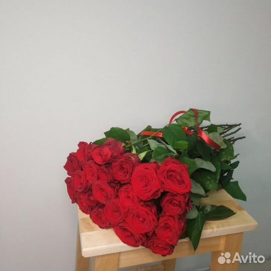 Цветы с доставкой Розы красные