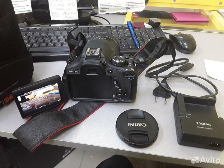 Фотоаппарат Canon EOS 600D + 18-135 мм
