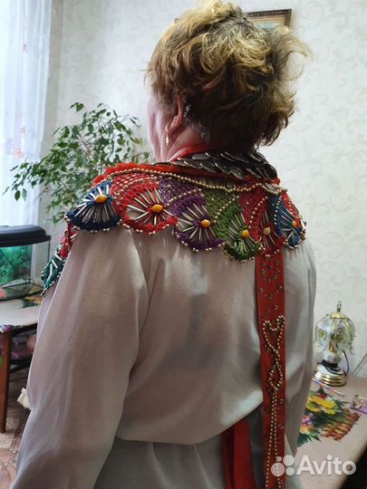 Мониста украшение нагрудное национальное Чувашское