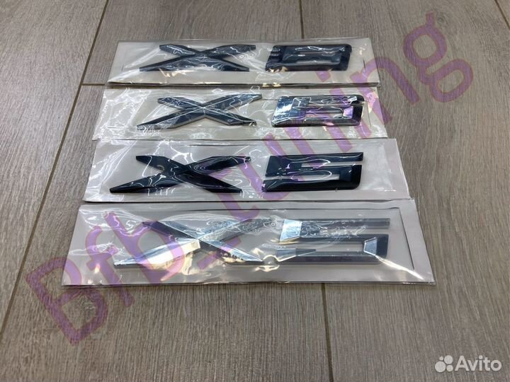 Шильдик на багажник BMW X5/X6