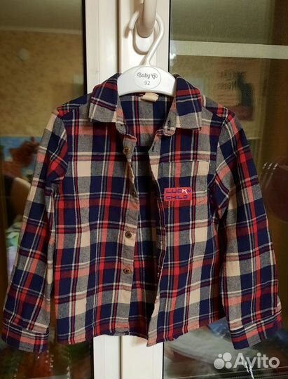 Рубашка для мальчика 98