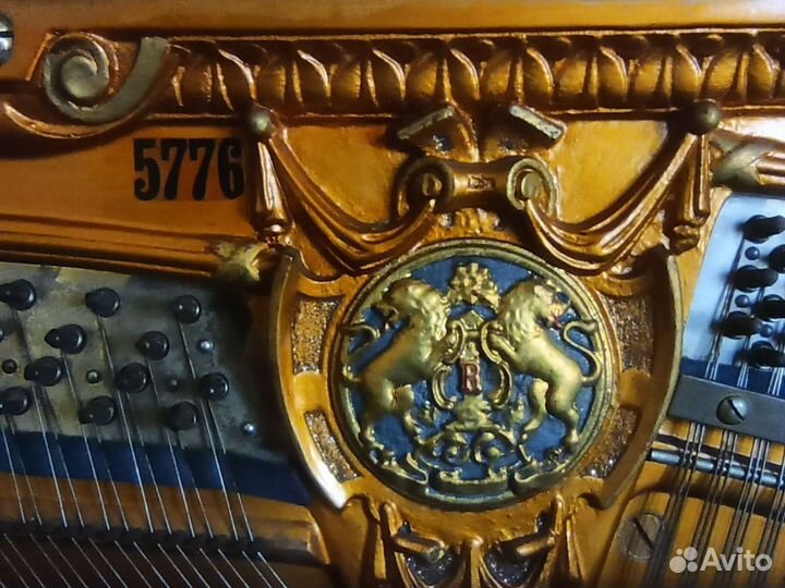 Антикварное немецкое фортепиано