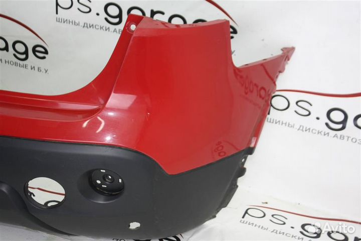 Бампер задний Nissan Qashqai J10 дорестайл