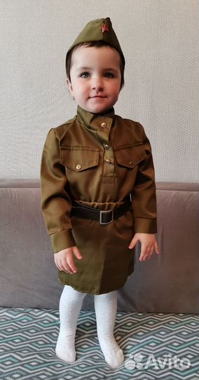 Детская военная форма для девочки
