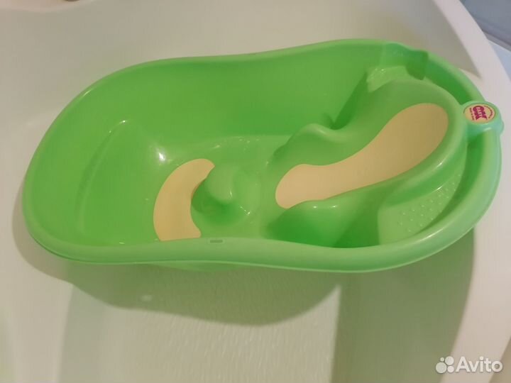Ванночка для купания с термометром