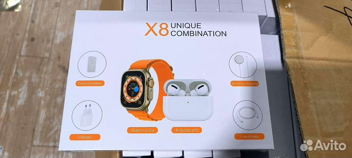 Набор Apple Watch 8 в 1